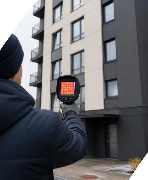 Тепловизионное обследование зданий в Волгодонске от 5472 р. | ЭкспертизаРоссия