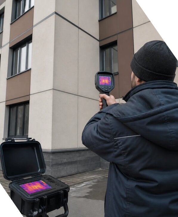 Тепловизионное обследование зданий и сооружений в Волгодонске
